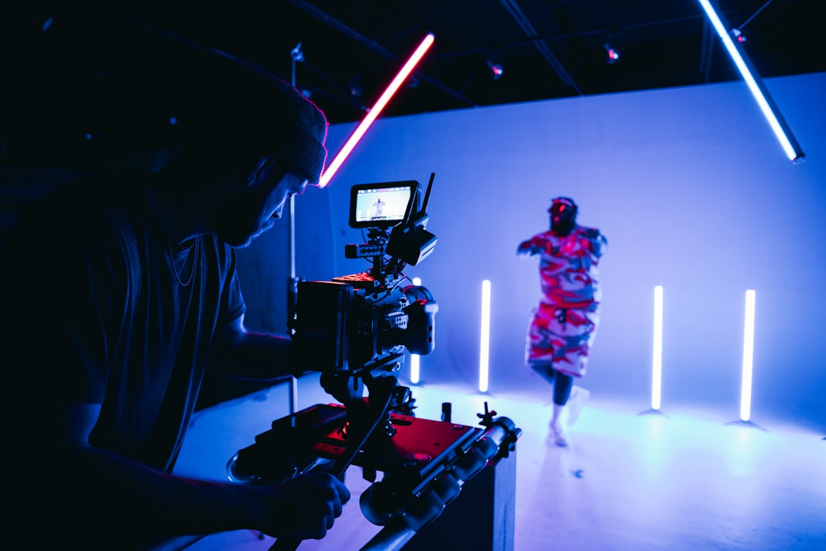 Professional video camera